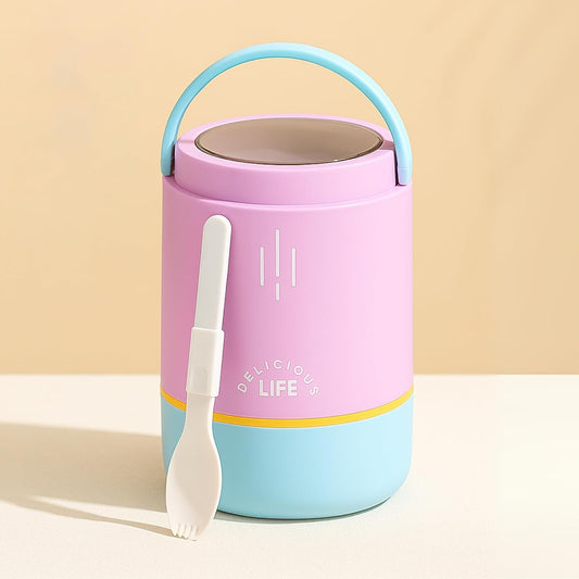 YELONA Insulated Lunch Box | 3-Tier Stainless Steel Food