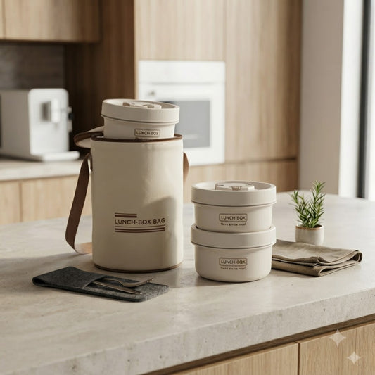 3 Layer Steel Tiffin Box