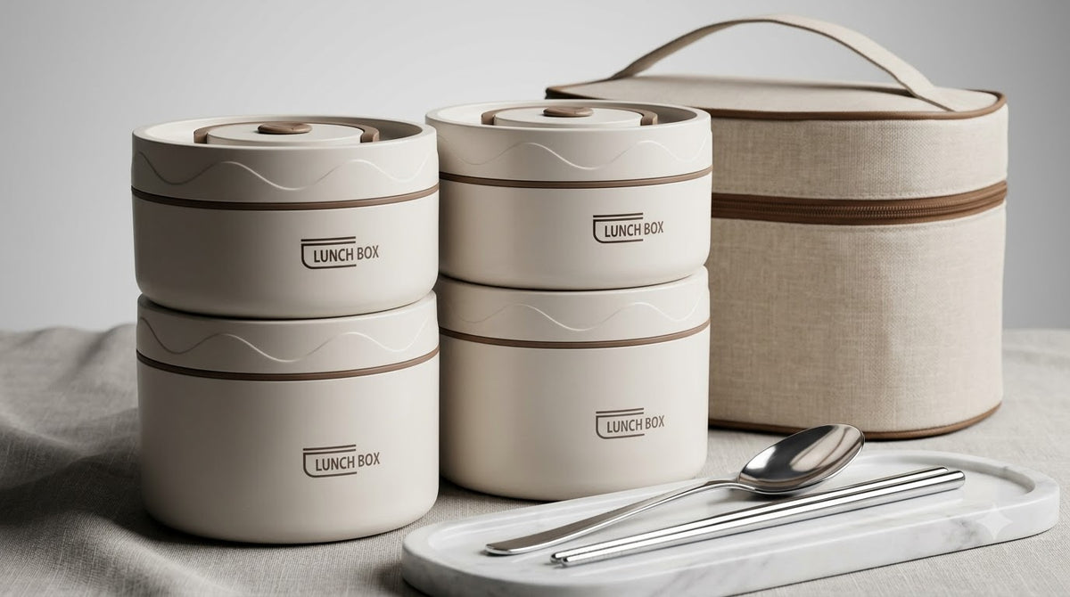 4 Layer Steel Lunch Box
